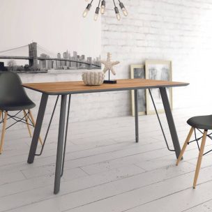 Mesa Comedor Fija Caspio Madera 140 cm
