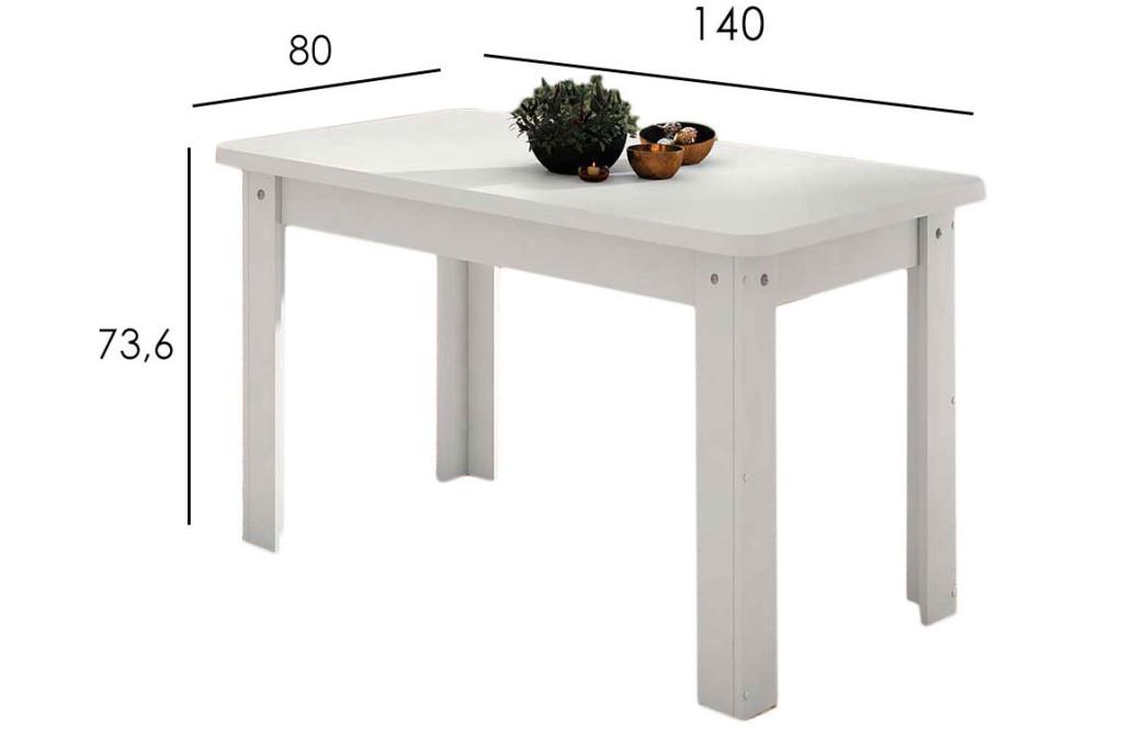 Mesa Comedor Dalas 140cm 1 - Fabrik Descanso