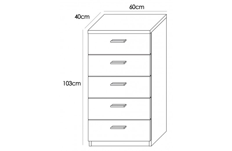 Dormitorio Monika 03 Andersen- pino - Imagen 3