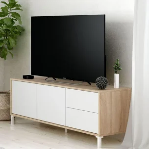 Mueble TV Brooklyn Urban Plus Blanco Ártico