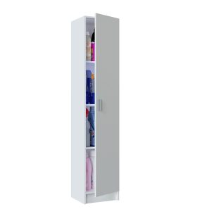 Armario Multiusos 1 Puerta Blanco